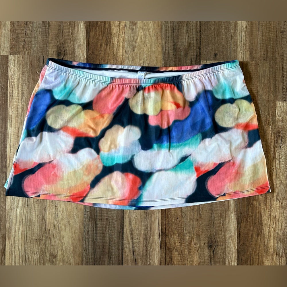 NEW - SWIM by CACIQUE - Swimskirt with coordinating liner bottoms - SIZE 16